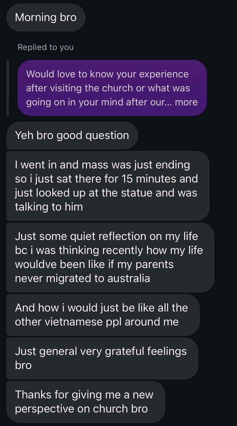 Message from a Forged Men brother