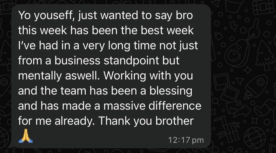 Message from a Forged Men brother