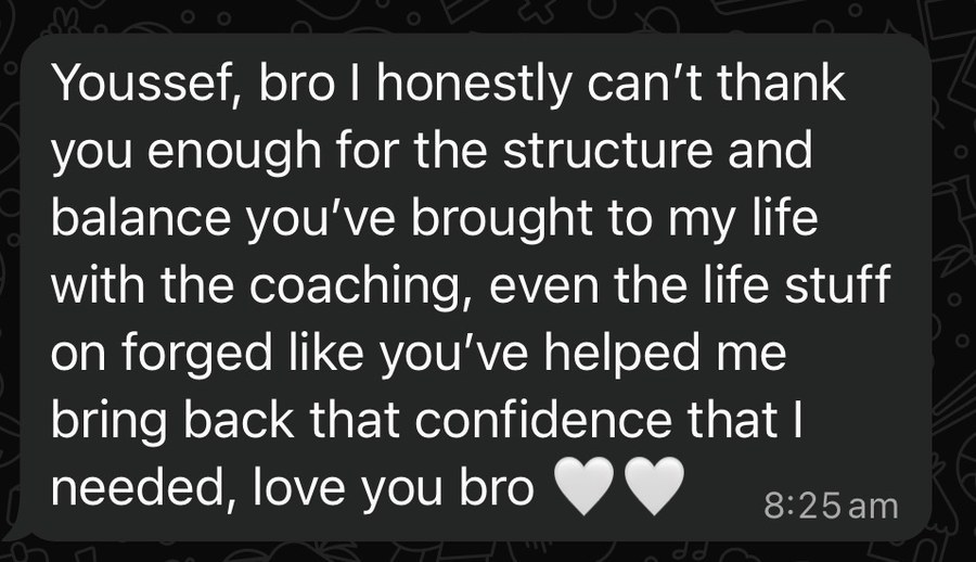 Message from a Forged Men brother